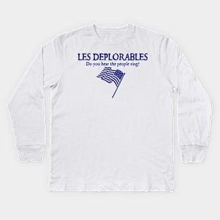 Les Deplorables Kids Long Sleeve T-Shirt